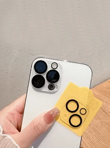 1 包钢化玻璃相机镜头保护膜适用于 16E/11/12/13/14/15/16 Pro Max Plus Pro Mini - 防刮、防眩光、高清透明膜、易于安装、镜头保护适用于日常防护、办公室、家用手机相机盖防水防震防摔防摔防指纹全覆盖 - 彩色 - 查看 2