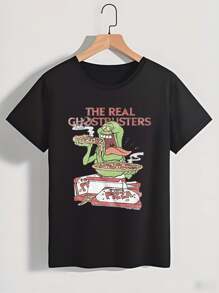 Women T-Shirts - 黑色 - 查看 2