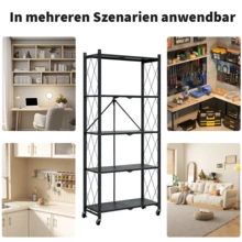 Garage Integrated Storage Racks - Black - View 8