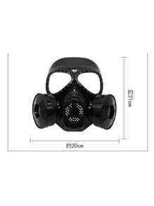 1pc Full Face Protection Respirator Mask For CS/Airsoft/Paintball, Military Tactical Gear, Suitable For Outdoor War Games