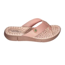 Modare Ultraconforto Women's Orthopedic Slippers With Massaging Insole For Fasciitis Spurs - Beige - View 2