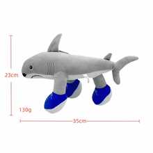 新款Tung Tung Tung Sahur NaiKe 鲨鱼毛绒公仔 木棍 大象 青蛙 香蕉 猴子 节日礼物毛绒公仔 - 彩色 - 查看 4