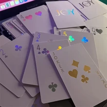 Luminous Poker Cards - Durable And Fun Family Games, Perfect Gifts For Christmas, Halloween, And Thanksgiving