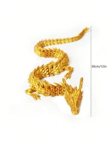 بيضة تنين مطبوعة 4D مع نموذج تنين متحرك داخلها، تمثال تنين مطبوع ثلاثي الأبعاد، متوفر بألوان متعددة (أحمر، أصفر، أزرق، أخضر، بنفسجي)، هدية مثالية لأعياد الميلاد والأعياد والعام الجديد