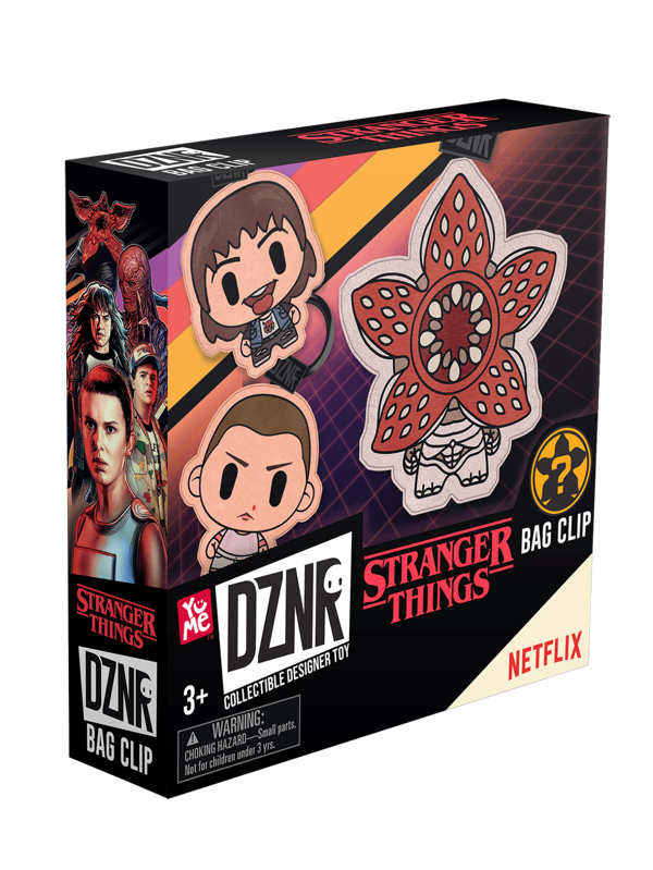 Netflix 1PC Netflix Officially Licensed Stranger Things DZNR Bag Clip Keychain Blind Box Fun Collection Decorative Life Fan Must-Have Daily Decoration Holiday Essential Gift