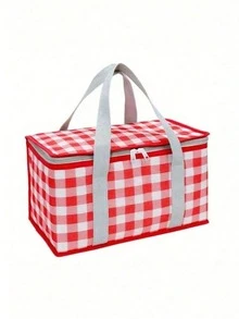 1 件大型户外野餐包 - 露营隔热旅行手提包、野餐篮、户外探险、宽敞设计