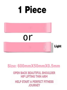 [5 Levels Elastic Upgrades]Resistance Bands For Women Men Booty Workout Hip Resistance Band Yoga Pilates Home Gym Fitness Exercise Elastic Legs Glutes Training Band With Carry Bag 1PC/2PCS/3PCS/5PCS - Multicolor - View 14