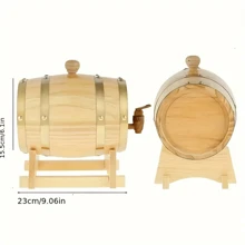 Barril de whisky personalizado grabado de 3L | Mini barril de madera de whisky | Regalo de boda | Regalo para padrinos de boda | Regalo de cumpleaños | Barril de madera | Regalo para él, multifuncional, duradero, ornamental, reutilizable, exquisito, elegante, de alta calidad, colorido, moderno, personalizado, único, regalos ideales para ella, novio, papá, novia, mamá, familia, amigos, salón de té, hogar, jardín, oficina, para aniversarios, para el Día de San Valentín, para el Día de la Madre, para cumpleaños, para el Día del Padre, para graduación, para bodas, para inauguración de la casa