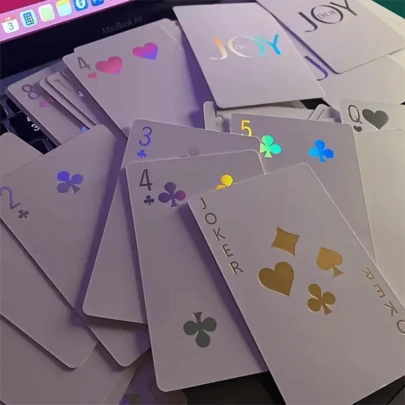 Luminous Poker Cards - Durable And Fun Family Games, Perfect Gifts For Christmas, Halloween, And Thanksgiving
