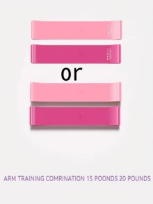 [5 Levels Elastic Upgrades]Resistance Bands For Women Men Booty Workout Hip Resistance Band Yoga Pilates Home Gym Fitness Exercise Elastic Legs Glutes Training Band With Carry Bag 1PC/2PCS/3PCS/5PCS - Multicolor - View 20