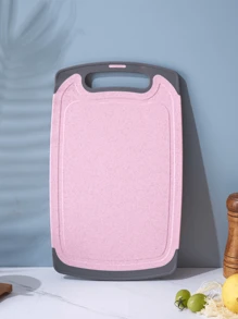 1 件双面抗菌防霉家用辅助食物切菜板-水果切菜板-防粘厨房切菜板-刀板，适用于烹饪，家庭，户外，酒店，厨房，万圣节，圣诞节，感恩节物品，厨房用具，切菜板，砧板，美味佳肴，万圣节礼物