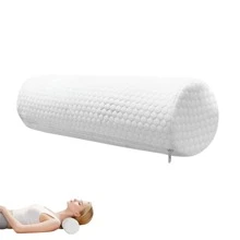 MAGIC SELECT Almohada Cervical Circular de Espuma Viscoelástica con Funda de Lavable