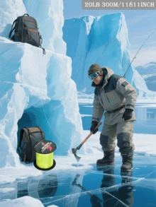 300米编织鱼线，4股，6-100磅，高强度，耐磨，适用于淡水和咸水钓鱼