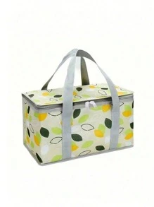 1 件大型户外野餐包 - 露营隔热旅行手提包、野餐篮、户外探险、宽敞设计