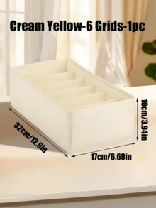 1/4 chiếc Hộp đựng tất và đồ lót, Hộp chia ngăn kéo có thể gấp gọn 6/7/8/24 ngăn, Giỏ chia ngăn tủ quần áo, Tiết kiệm không gian cho tủ quần áo tại nhà, Phụ kiện phòng ngủ, Đồ trang trí tủ quần áo, Đồ trang trí ngày lễ/Phòng/Nhà/Phòng ngủ, Hộp lưu trữ, Đồ lưu trữ tại nhà - Nhiều màu - Xem 16