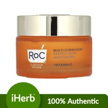 RoC Multi Correxion, Revive + Glow, Moisturizer + Vitamin C, 1.7 Oz (48 G) - Brightening, Hydrating, Anti-Aging, Skincare, Vitamin C, Face Moisturizer - Camel - View 1