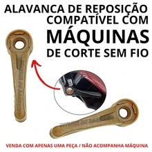Alavanca Para Reposição Compatível Com Máquinas De Corte!!!! - Marrom - Visão 5