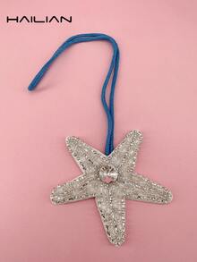 HAILIAN Móc khóa túi xách chủ đề sao và sao biển, bao gồm sao biển đính kim cương, sao biển đính hạt, sao biển lấp lánh và nhiều kiểu dáng khác. Có thể dùng làm móc khóa túi xách, móc chìa khóa xe hơi, hoặc làm quà tặng nhỏ cho gia đình, bạn bè và người thân yêu vào dịp sinh nhật, ngày lễ và mùa tựu trường. Chất liệu bao gồm hạt cườm, đá pha lê và đinh tán thủ công. - Nhiều màu - Xem 12