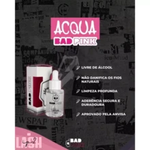Kit Finalizador e Acqua Primer Bad Pink Extensão de Cìlios - Transparente - Visão 7