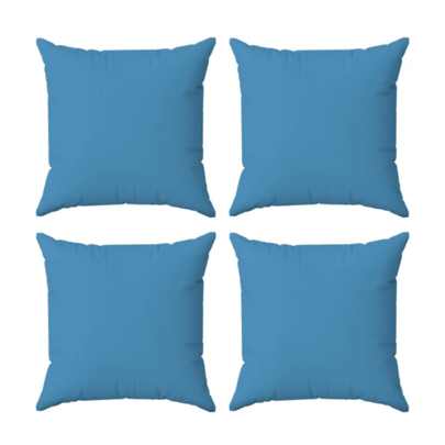 Kit 4 Capas De Almofadas Oxford Cores Modernas Decoração