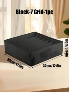 1/4 chiếc Hộp đựng tất và đồ lót, Hộp chia ngăn kéo có thể gấp gọn 6/7/8/24 ngăn, Giỏ chia ngăn tủ quần áo, Tiết kiệm không gian cho tủ quần áo tại nhà, Phụ kiện phòng ngủ, Đồ trang trí tủ quần áo, Đồ trang trí ngày lễ/Phòng/Nhà/Phòng ngủ, Hộp lưu trữ, Đồ lưu trữ tại nhà - Nhiều màu - Xem 14