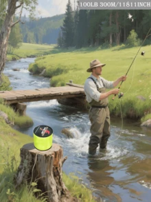 300米编织鱼线，4股，6-100磅，高强度，耐磨，适用于淡水和咸水钓鱼