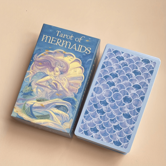 1 juego de 78 Cartas Narciso, diseñadas por Rider Waite, que presentan criaturas hermosas y sensibles, un encanto difuso, papel de alta calidad, ideales para la adivinación y el juego, Cartas Tarot con temática Narciso
