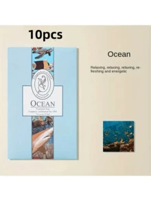 2/6/10/20 件衣橱空气清新剂，悬挂式香囊香薰香包花香香囊袋适用于抽屉衣柜房间壁橱，清新香味清新剂带挂钩（茉莉、玫瑰、薰衣草、百合、海洋、柠檬） - 多款 - 查看 26