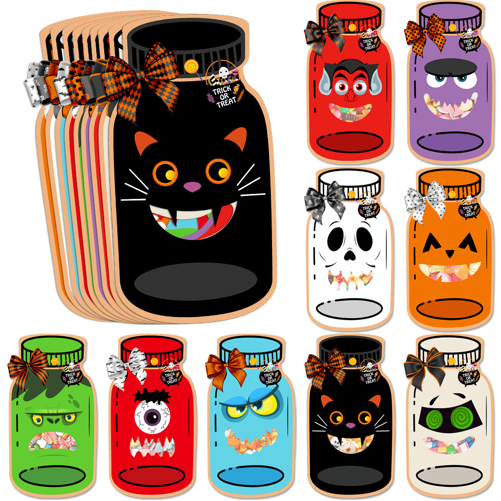9/18pcs Halloween Themed Party Gift Bags