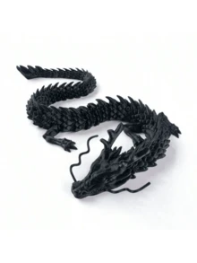 بيضة تنين مطبوعة 4D مع نموذج تنين متحرك داخلها، تمثال تنين مطبوع ثلاثي الأبعاد، متوفر بألوان متعددة (أحمر، أصفر، أزرق، أخضر، بنفسجي)، هدية مثالية لأعياد الميلاد والأعياد والعام الجديد