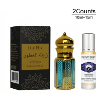 10ml 埃及乌木香薰油，巧克力麝香香薰油，蓝色木质古龙水香薰油，男女通用，持久留香，奢华金箔便携瓶 - 10ml - 查看 11