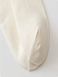 6 双女士柔软舒适运动长袜，荷叶边白色袜子，适合所有季节，健身房，送给女朋友的圣诞礼物袜子，伴娘礼物袜子 - 彩色 - 查看 4