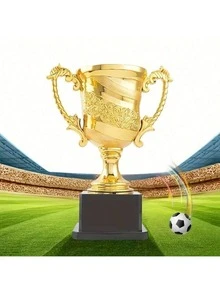 Metal Large Trophy Cup For Custom Trophy Keepsake, Gold Award For Sports, Tournaments, Competitions