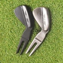 Golf Green Fork, Zinc Alloy Golf Pitch Mark Tool - Perfect For Men's Golf - Suitable For Valentine's Day, Thanksgiving, Christmas, And Halloween - Non-Magnetic