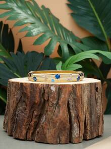 1pc S925 Sterling Silver Star Decor Ring, Elegant & Simple Design, Suitable For Women's Everyday Wear, Party, Valentine's Day, Birthday Gifts, Anniversary Jewelry