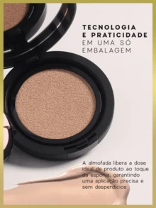 Océane Edition Base Líquida Cushion Foundation 12g (Com um formato inovador e super prático que vai te surpreender) - 070 - Visão 5