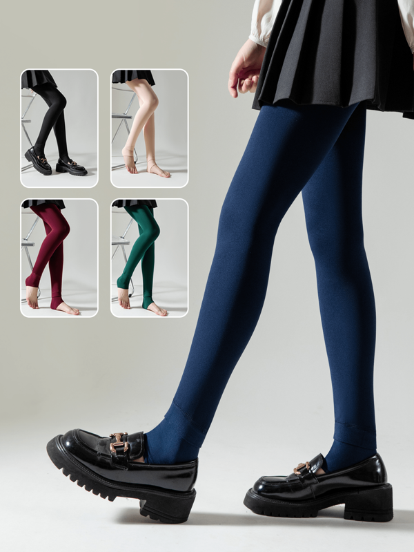 1 pieza 200g Pantis acolchados para mujer, pantalones de calentamiento para otoño e invierno, pantalanes elásticos, pantalón de tummy tuck, longitud de nueve puntos y tobillo, disponible en varios colores, adecuado para el uso en otoño y invierno