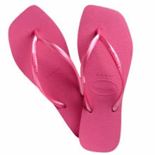 Havaianas Slim Square Logo Popup Modern Women's Flip Flops Original