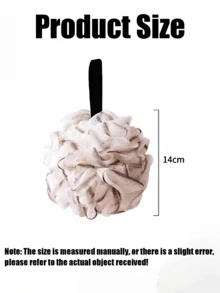 4pcs Set Luxury Bath Puff, New Bath Flower, Soft & Durable Cute Girl Bath Puff, Loofah Bath Puff, Luffa Bath Puff, Soft Luffa Bath Puff With Drawstring, Bath Sponge, Suitable For All Skin Types Luffa Bath Towel