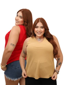 Vermelho e Bege