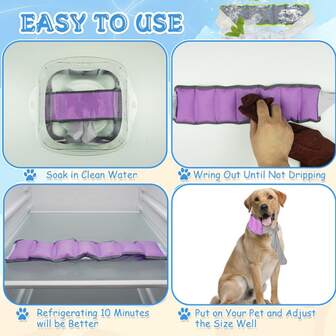 1pc Reusable Cooling Neck,Forehead, Wrists And Ankles Wrap, Hot Weather Reusable Towel, Breathable Equipment Daily Wear For Men Women Friends Family Sports Use,School,Back To School,Travel,Travel Essentials,Home Essentials,Spa,Massage Tool,Massage,Massager,Spa