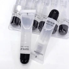 6 bálsamos labiales con color - Bálsamo labial vegano acondicionador para humectación, brillo e hidratación instantáneos - Sérum labial con péptidos, brillo voluminizador, ácido hialurónico, aguacate y aceite de jojoba.