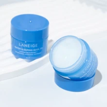 Laneige ​​旅行装睡眠面膜，含烟酰胺和角鲨烷，15ml/0.5oz - 藍色 - 查看 7