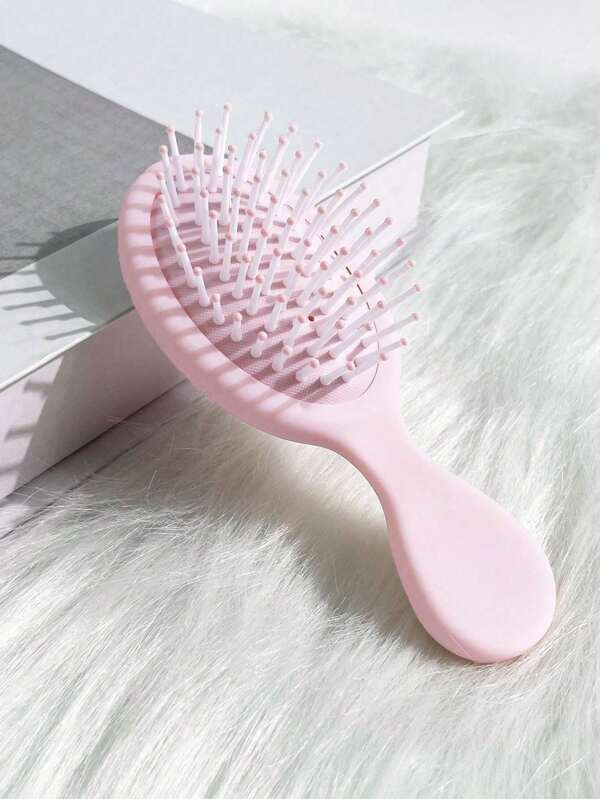 2025 Boar Bristle Hair Brush For Curly Hair – Styling & Volumizing Comb For Women | Hollow Out Design, Anti-Static Teeth, Wet & Dry Use