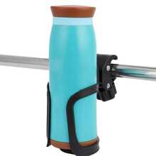 这款超轻通用自行车杯架带底座，适用于公路车和山地车。无需螺丝孔即可固定在车架上。它经久耐用，安装简便，可长期使用。适用于山地车、公路车、折叠车以及大多数其他类型的自行车。