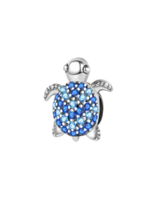 1颗925纯银海龟珠吊坠，适合女士手链和手镯DIY饰品制作，也可作为日常时尚配饰佩戴，非常适合返校季。 - 銀色 - 查看 4