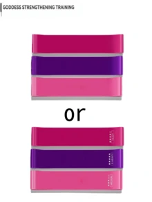 [5 Levels Elastic Upgrades]Resistance Bands For Women Men Booty Workout Hip Resistance Band Yoga Pilates Home Gym Fitness Exercise Elastic Legs Glutes Training Band With Carry Bag 1PC/2PCS/3PCS/5PCS - Multicolor - View 17