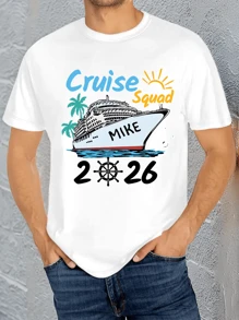 Customized Personalized Men's Cruise Squad 2025 Shirt, Funny Matching 2025 Cruise Shirt, Birthday Cruise Shirt, Family Custom Name Cruise Shirt .Party/Team To Design Your Personalized Printed T-Shirt Ornamental,Dawg Stylish,Fashion,Hipster,Contracted,Easy Costume,Modest Fashion,Minimal Chic,Casual Custom,Unique,Personalized Ideal Gifts For Him Family,Boyfriend,Friends,Children,Men,Easy Comfort