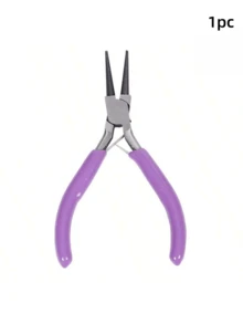 1 件珠宝制作钳套装 - 针、链和圆嘴钳，带线钳 - 非常适合 DIY 工艺品、串珠和维修、露营、节日必需品、礼品、厨房配件、人造珍珠、手链制作套件、手链制作套件、手链、手链、珠宝、字母珠、粘土珠、925 纯银、人造珍珠珠