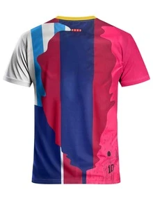 Men's Mexican Style Soccer Jerseys And Comfortable Crew Neck Sports Shirts, Ideal For Matches, Soccer Training And Everyday Casual Wear - 白色 - 查看 3